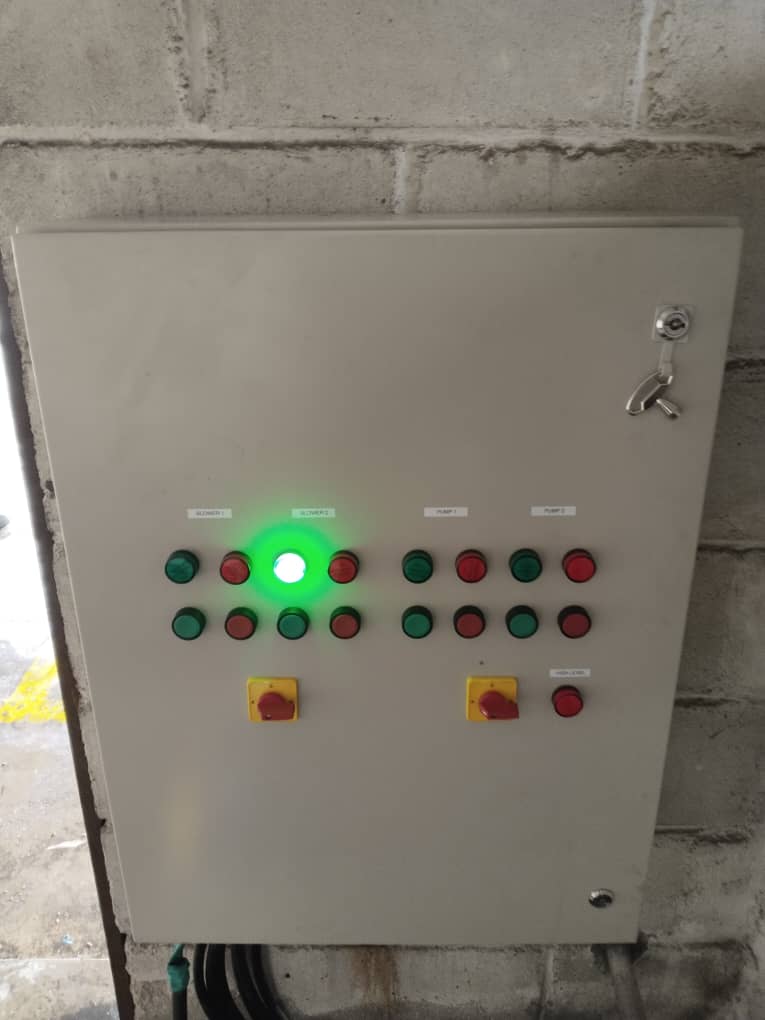 Sewage treatment plant maintenance and refurbishment